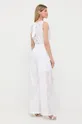 Βαμβακερή φόρμα Twinset Tuta λευκό