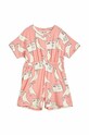 Mini Rodini kombinezon dziecięcy 2325012428 różowy SS23