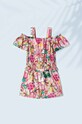 Mayoral kombinezon bawełniany dziecięcy wzorzyste multicolor 3848.6L.MINI
