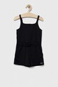 Abercrombie & Fitch salopeta copii pe curele negru KI259.3085