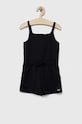 Abercrombie & Fitch salopeta copii pe curele negru KI259.3085