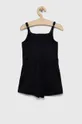Παιδική ολόσωμη φόρμα Abercrombie & Fitch μαύρο