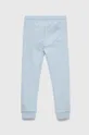 Calvin Klein Jeans spodnie dresowe dziecięce jasny niebieski