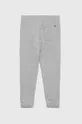 Παιδικό βαμβακερό παντελόνι Tommy Hilfiger γκρί