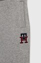 CHLAPEC Dětské tepláky Tommy Hilfiger KS0KS00297.PPYX šedá