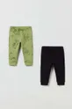 зелений Дитячі бавовняні штани OVS Для хлопчиків