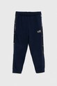 Dětské bavlněné tepláky EA7 Emporio Armani pletenina námořnická modř 3RBP56.BJ05Z