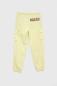 Детские хлопковые штаны Guess N3GQ11.KA6R0.PPYX зелёный SS23
