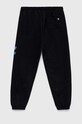 Calvin Klein Jeans spodnie dresowe bawełniane dziecięce IB0IB01591.PPYX czarny SS23