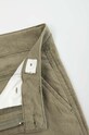 Coccodrillo szorty lniane dziecięce zielony WC3119502EJB