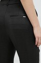 Παντελόνι Guess μαύρο W3RB11.WF562