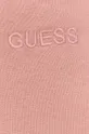 rózsaszín Guess pamut melegítőnadrág