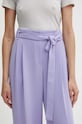 Kalhoty BOSS fialová 50479405