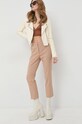 Παντελόνι Weekend Max Mara 2351310237600 πορτοκαλί SS23
