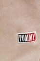 Tommy Jeans pantaloni de trening din bumbac maro DW0DW14995.PPYX