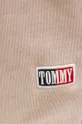 smeđa Pamučni donji dio trenirke Tommy Jeans