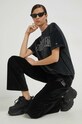 Tommy Jeans spodnie dresowe DW0DW14990.PPYX czarny SS23