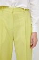 PS Paul Smith pantaloni de lana galben W2R.207T.K30408