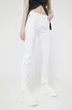 λευκό Τζιν παντελόνι Love Moschino Γυναικεία