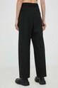 Odzież Tiger Of Sweden spodnie z domieszką wełny Maartha S67439029 czarny