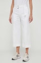 Παντελόνι Lauren Ralph Lauren 200876606 λευκό SS24