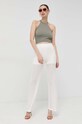 Guess spodnie W3GB01.Z2WK0 biały SS23