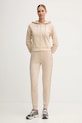 Guess spodnie dresowe BRITNEY V2YB15.KB3P2 beżowy NC25