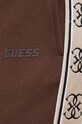 Παντελόνι φόρμας Guess BRITNEY καφέ V2YB15.KB3P2