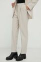 Herskind pantaloni Brandy 4604878 bej SS23