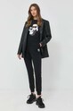 Tepláky Karl Lagerfeld 230W1050 čierna AA00