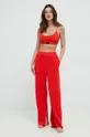 Plážové nohavice Calvin Klein červená