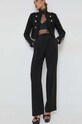 Patrizia Pepe spodnie 8P0494.A6F5 czarny SS23