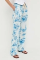 Red Valentino pantaloni in cotone blu