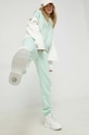Juicy Couture pantaloni de trening JCRB122004.321 verde SS23