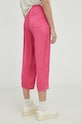 Odzież American Vintage spodnie WID10EE23 różowy
