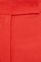 Kalhoty s příměsí vlny Luisa Spagnoli červená 539880