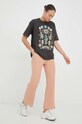 Roxy pantaloni ERJNP03495 roz SS23