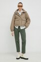 Levi's pantaloni A4673.0003 verde AW23
