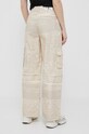 Îmbrăcăminte Calvin Klein Jeans pantaloni de bumbac J20J221071.PPYX bej