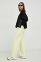 Max Mara Leisure spodnie dresowe 2337810436600 żółty SS23