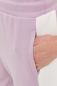 Odzież Max Mara Leisure spodnie dresowe 2337811036600 fioletowy
