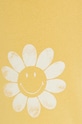 Bavlnené tepláky Billabong X SMILEY žltá ABJNP00343