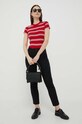 United Colors of Benetton spodnie 4CV0558S4.100. czarny SS23