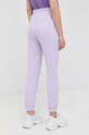 Odzież Pinko spodnie dresowe bawełniane 100371.A0KN fioletowy