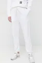 biały Marc O'Polo spodnie dresowe bawełniane Damski