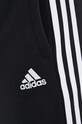Хлопковые спортивные штаны adidas чёрный HA4375