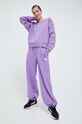 Παντελόνι φόρμας adidas IC6689 μωβ SS23