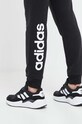 Хлопковые спортивные штаны adidas чёрный IC6868