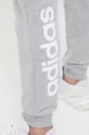 szary adidas spodnie dresowe bawełniane