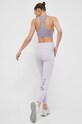 Asics spodnie dresowe dzianina fioletowy 2032A982.504